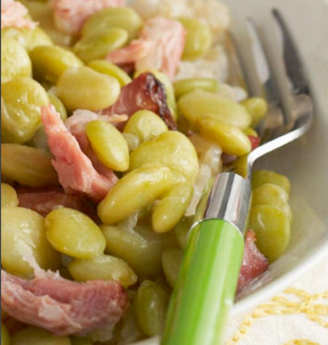 Smoked Ham Hocks with Lima Beans MyPlate
